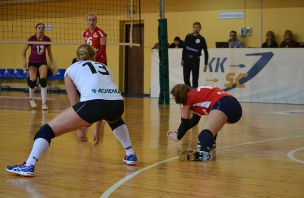 Jonavos tinklininkių revanšas prieš kitą Latvijos komandą