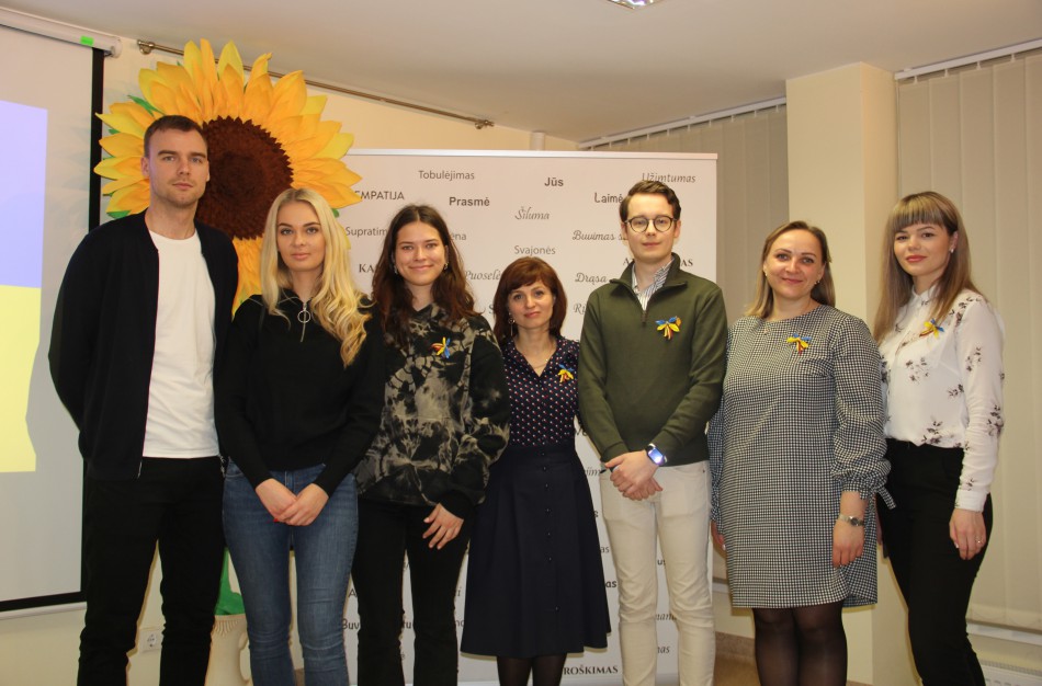 Socialinių paslaugų centre - Ukrainos karo pabėgėlių rėmimo renginys