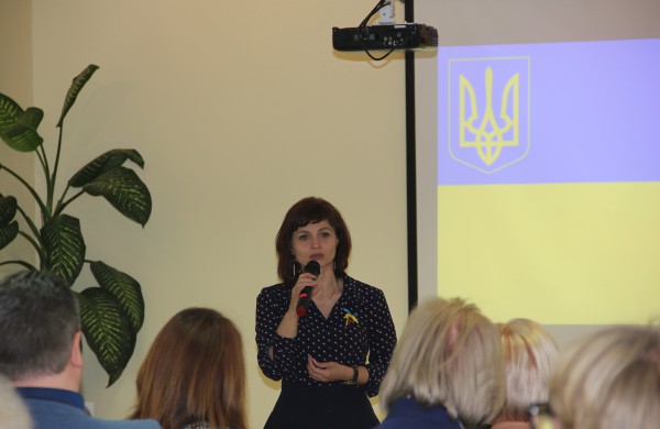 Socialinių paslaugų centre - Ukrainos karo pabėgėlių rėmimo renginys