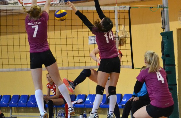 Jonavos tinklininkių revanšas prieš kitą Latvijos komandą