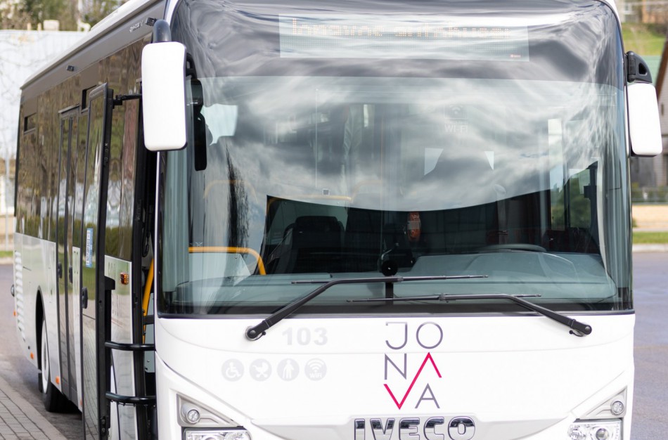 „Jonavos autobusai“ įsigijo paskutinį dyzelinį autobusą