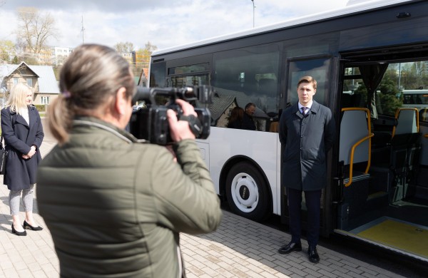„Jonavos autobusai“ įsigijo paskutinį dyzelinį autobusą