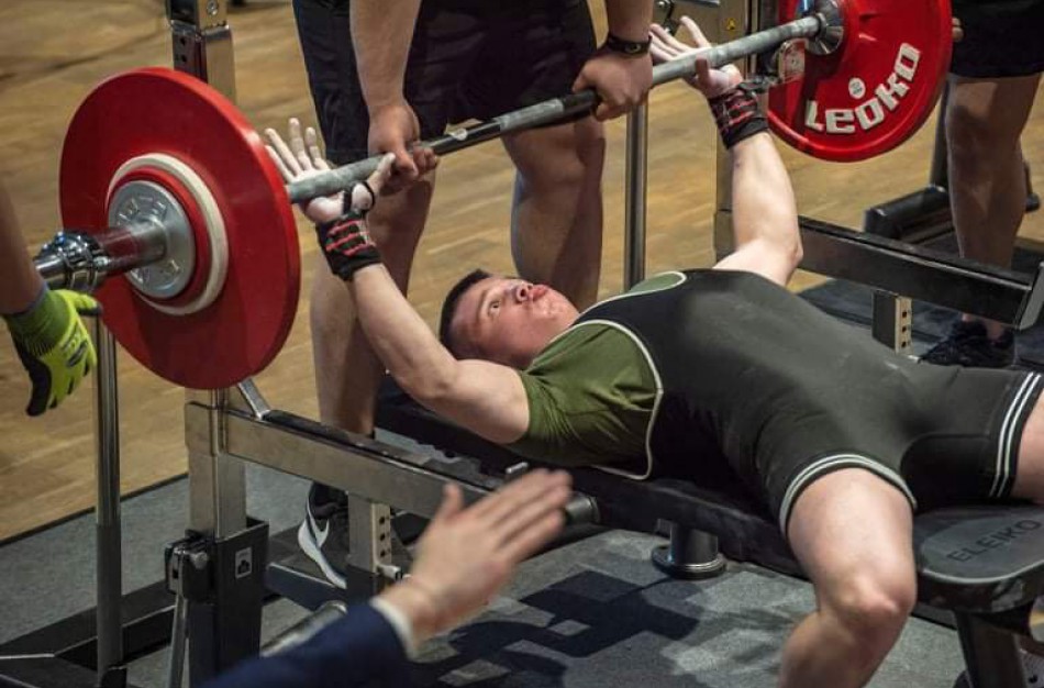 Pirmosios Agniaus Stučinsko varžybos Lietuvos štangos spaudimo čempionate nenuvylė – iškovota pirmoji vieta