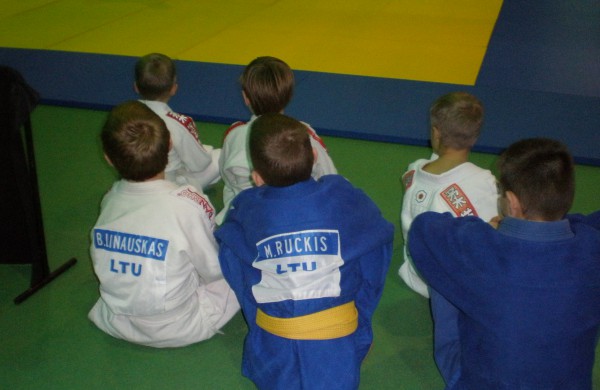 Jonavos jaunųjų dziudistų pajėgumas Kėdainiuose