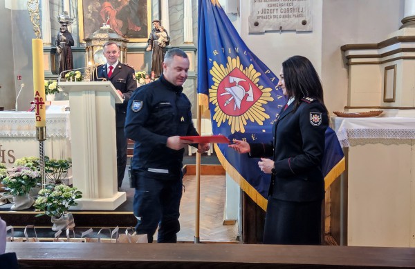 Po ilgesnės pertraukos paminėta Šv. Florijono – ugniagesių gelbėtojų diena