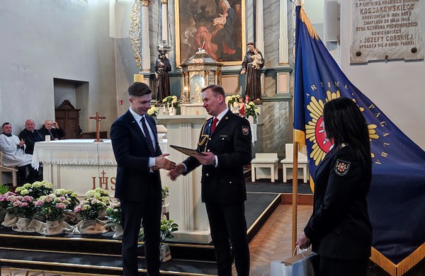 Po ilgesnės pertraukos paminėta Šv. Florijono – ugniagesių gelbėtojų diena