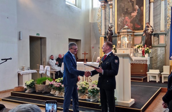 Po ilgesnės pertraukos paminėta Šv. Florijono – ugniagesių gelbėtojų diena