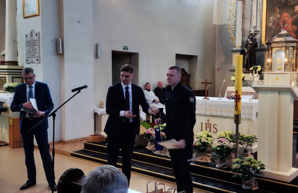 Po ilgesnės pertraukos paminėta Šv. Florijono – ugniagesių gelbėtojų diena