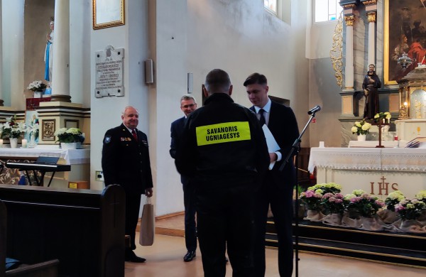Po ilgesnės pertraukos paminėta Šv. Florijono – ugniagesių gelbėtojų diena