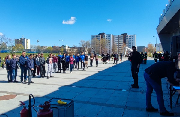 Po ilgesnės pertraukos paminėta Šv. Florijono – ugniagesių gelbėtojų diena