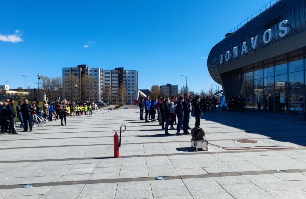 Po ilgesnės pertraukos paminėta Šv. Florijono – ugniagesių gelbėtojų diena