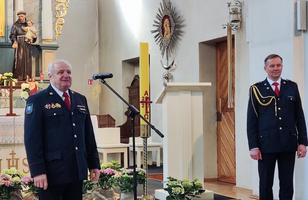 Po ilgesnės pertraukos paminėta Šv. Florijono – ugniagesių gelbėtojų diena