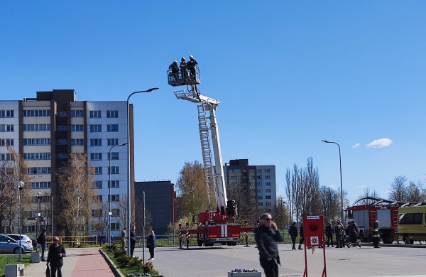 Po ilgesnės pertraukos paminėta Šv. Florijono – ugniagesių gelbėtojų diena