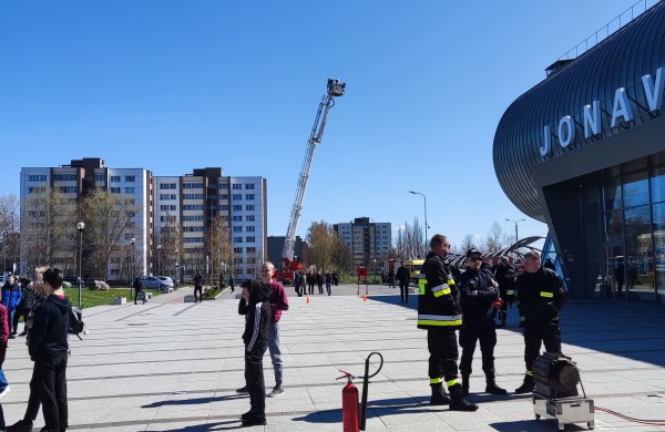 Po ilgesnės pertraukos paminėta Šv. Florijono – ugniagesių gelbėtojų diena