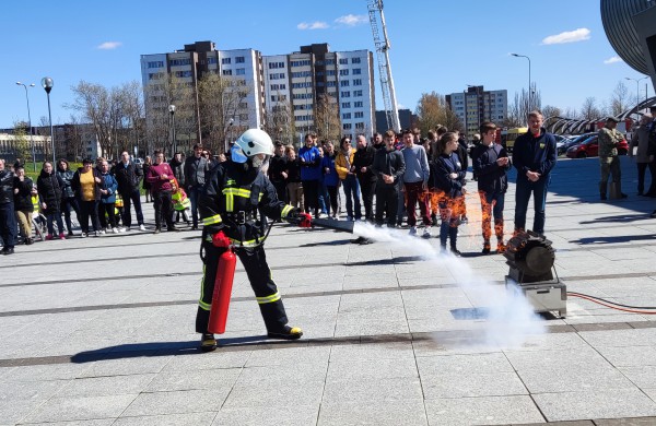Po ilgesnės pertraukos paminėta Šv. Florijono – ugniagesių gelbėtojų diena
