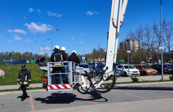 Po ilgesnės pertraukos paminėta Šv. Florijono – ugniagesių gelbėtojų diena