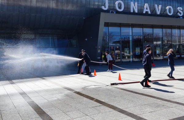 Po ilgesnės pertraukos paminėta Šv. Florijono – ugniagesių gelbėtojų diena