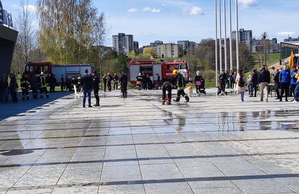 Po ilgesnės pertraukos paminėta Šv. Florijono – ugniagesių gelbėtojų diena
