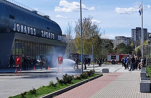 Po ilgesnės pertraukos paminėta Šv. Florijono – ugniagesių gelbėtojų diena