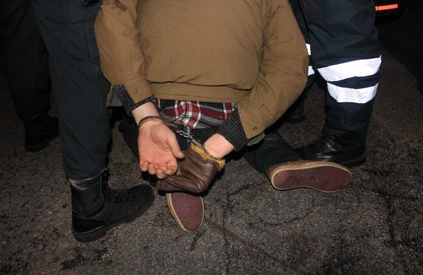 Neblaivus vyras – policijos pareigūnams: „Gal jūs teroristai?“