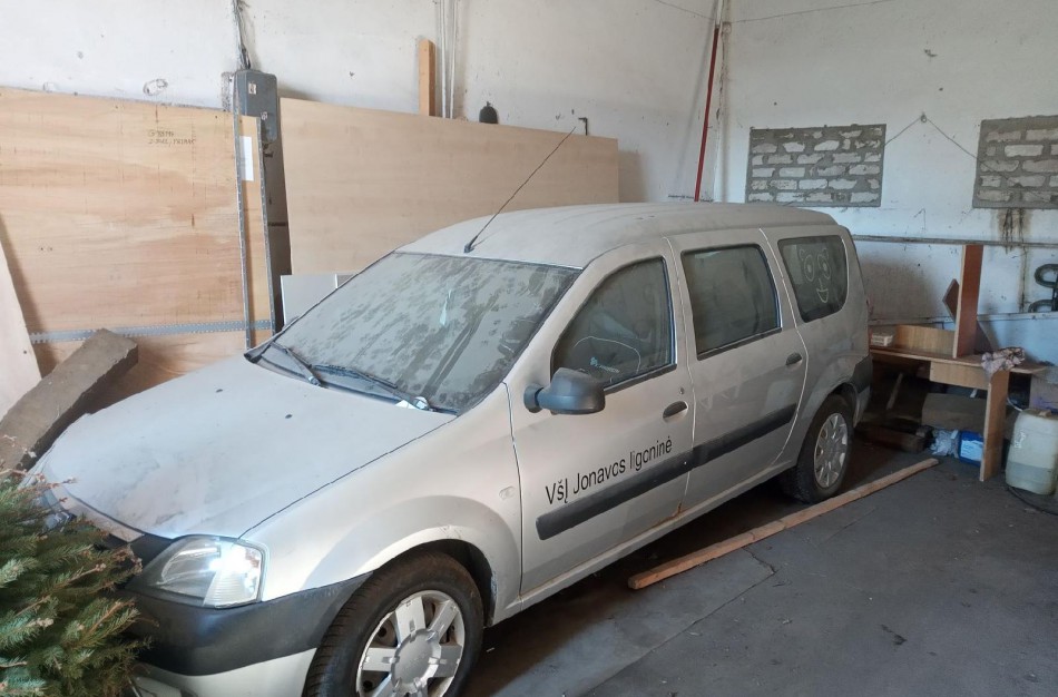 Transporto priemonės DACIA LOGAN pardavimo aukcionas