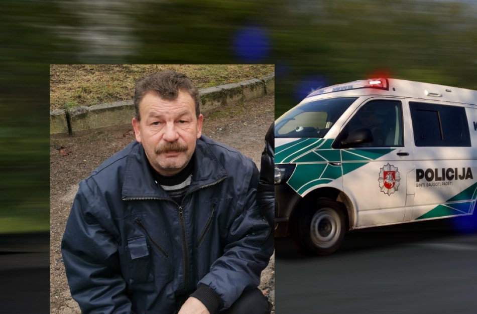 Kauno apskrities policija ieško dingusio vyro