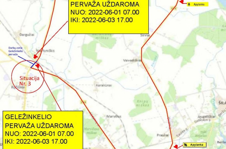 Bus remontuojama Žeimių geležinkelio pervaža