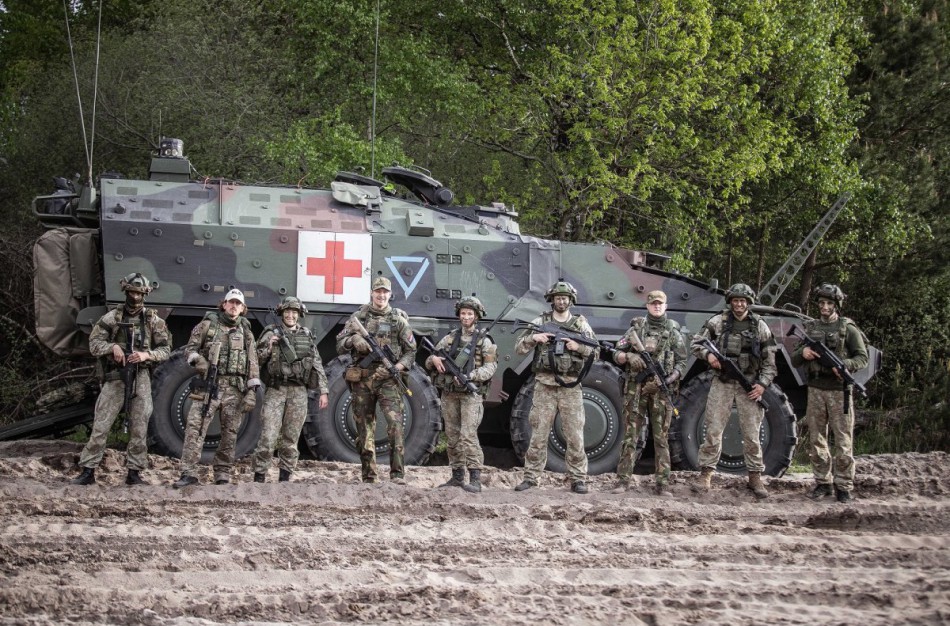 Ruklos karo medikai dalyvavo tarptautinėse pratybose Vokietijoje