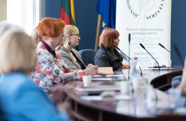 Socialinių paslaugų įstaigų vadovai rinkosi Jonavoje