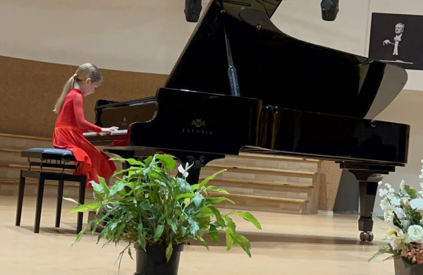 Jaunos pianistės sėkmė nacionaliniame konkurse