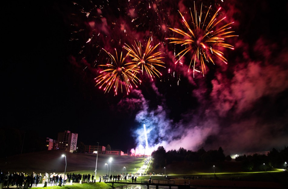Jonava per šventes nesprogdins fejerverkų