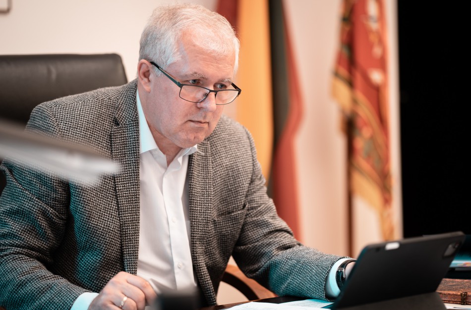 Ministras A. Anušauskas: Lietuva priims Ukrainos karius reabilitacijai, privalome padėti visais įmanomais būdais