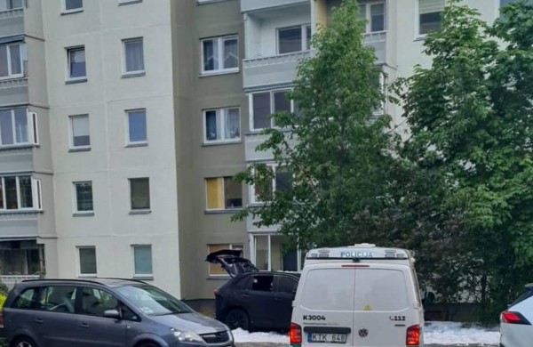 A. Kulviečio gatvėje degė automobilis