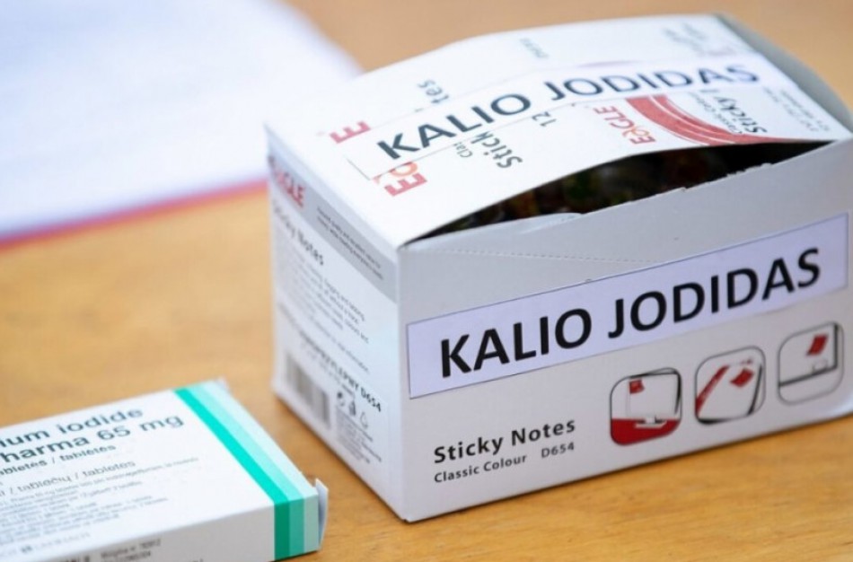 Vaistinės apsirūpino kalio jodido atsargomis, gyventojus ir toliau kviečia nepanikuoti