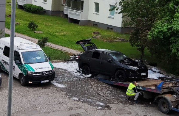 Pradėtas tyrimas dėl galimo padegimo