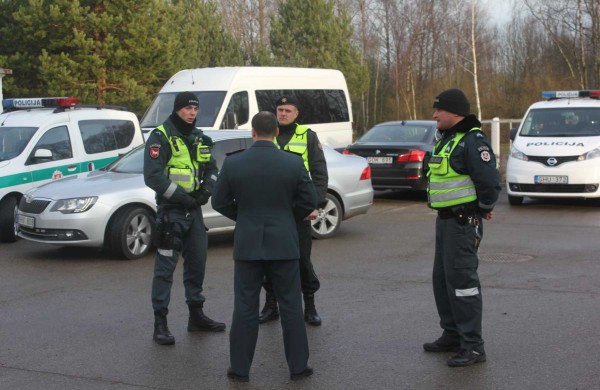 Rukloje lankėsi policijos generalinis komisaras L.Pernavas, atidaryta miestelio policijos nuovada