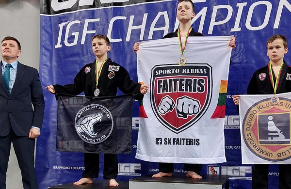 Jonavos sporto arenoje - daugiau nei 200 sportininkų iš skirtingų šalių sulaukęs Grappling GI/NOGI čempionatas