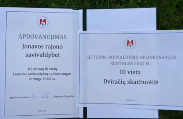 Žaliausiomis pripažintos Vilniaus miesto, Druskininkų ir Jonavos rajono savivaldybės