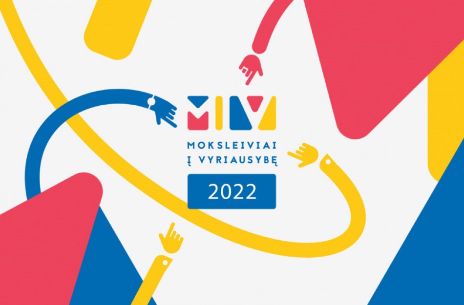 Pradedama registracija į projektą „Moksleiviai – į Vyriausybę 2022“