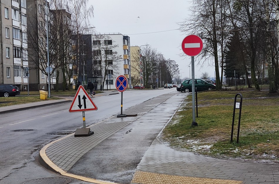 SEK posėdyje apsispręsta, koks eismas bus A. Kulviečio gatvėje – vienpusis ar dvipusis?