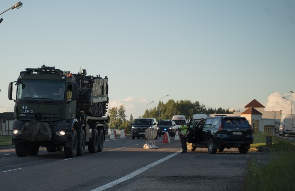 Lietuvos šarvuočiai M113 perduoti Ukrainai