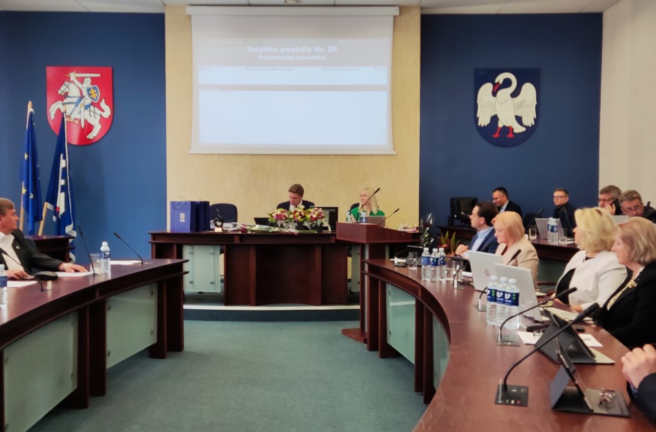 29-asis Jonavos r. savivaldybės tarybos posėdis