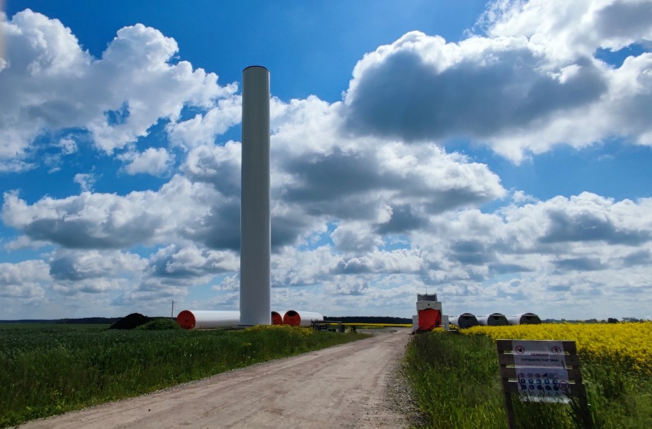 Poveikio visuomenės sveikatai vertinimo ataskaitos viešinimas apie vėjo elektrinių parko įrengimą Jonavos rajone