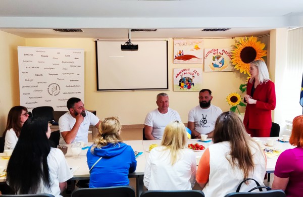 Jonavoje lankosi mūsų miesto partnerio iš Ukrainos - Smilos - atstovų delegacija