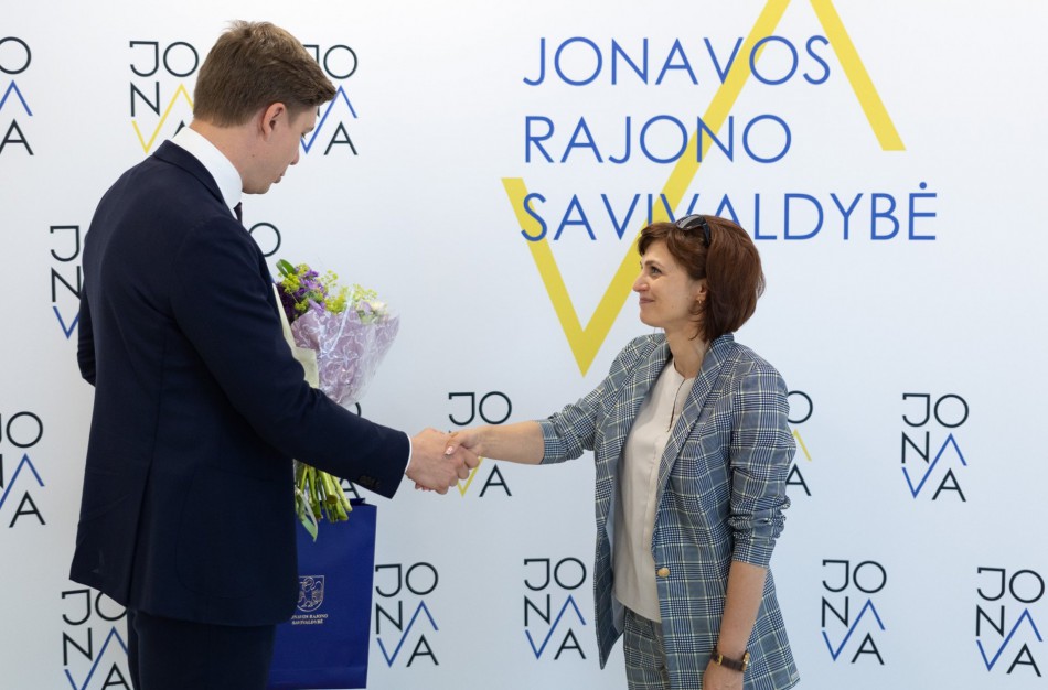 Meras pasveikino „Gerumo Žvaigžde“ apdovanotą V. Demidenko