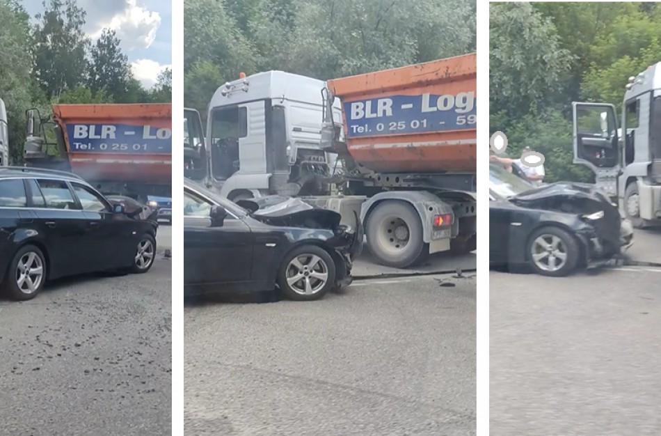 Avarija kelyje Jonava – Ukmergė: susidūrė lengvasis ir sunkiasvorė