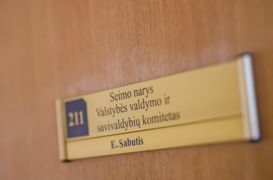 E. Sabutis po priimto naujo Vietos savivaldos įstatymo: užtikrinome, kad savivaldos modelis būtų aiškus, o gyventojai turėtų stiprius merus