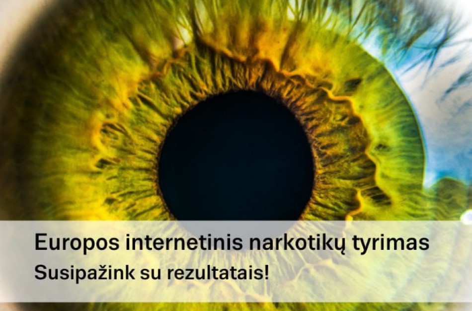 Europos internetinis narkotikų tyrimas: rezultatai
