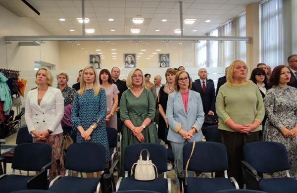 Iškilmingame posėdyje J.K. Sungailai suteiktas Jonavos rajono Garbės piliečio vardas