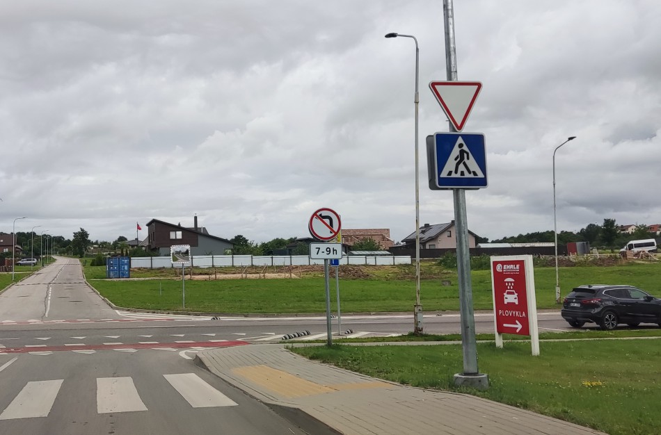 Dėmesio! Jonavoje naujos eismo saugumo priemonės